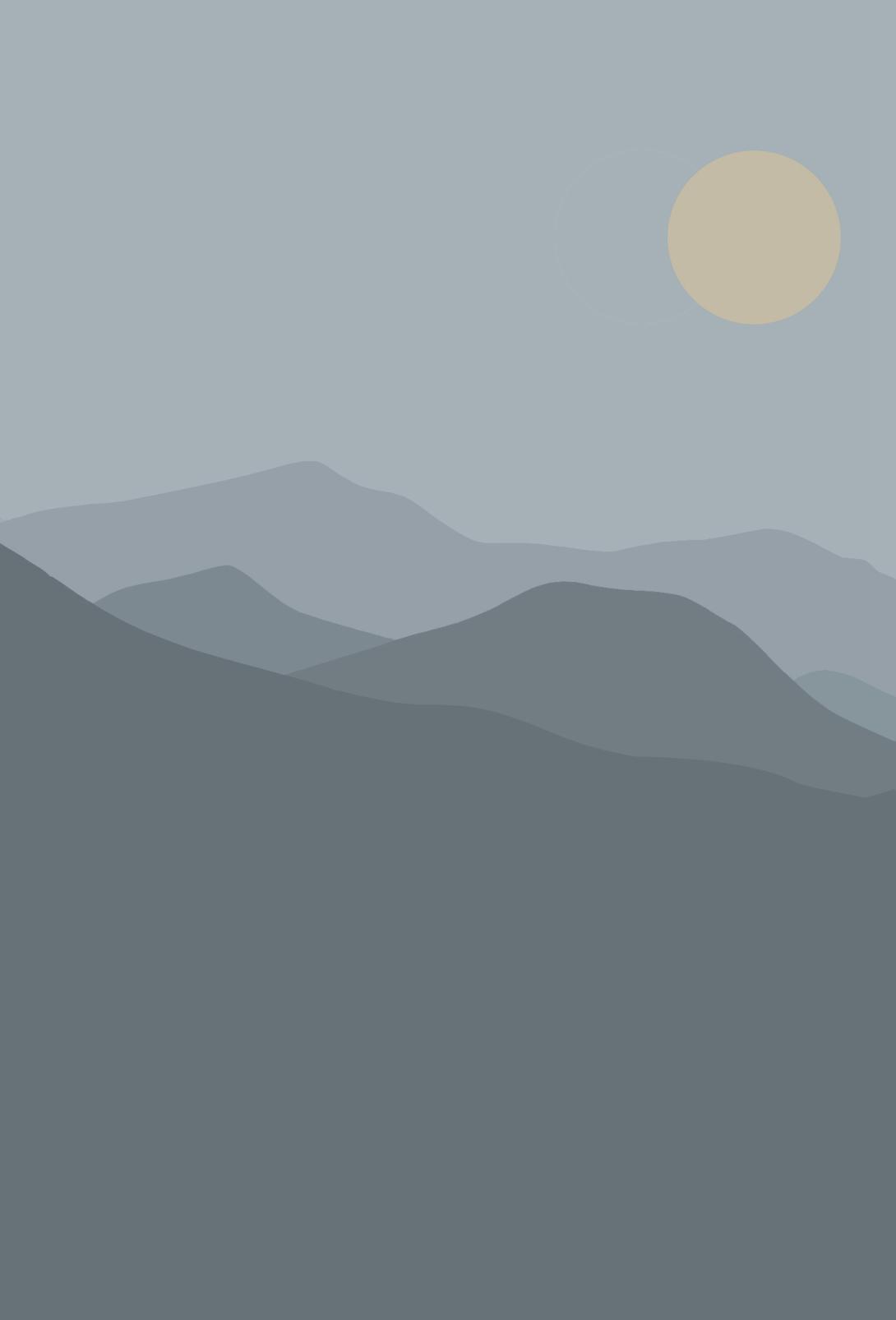 Abstract mountains email